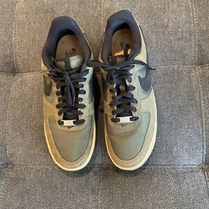 EUC Nike Air Force 1 Low SP Undefeated "Ballistic" Cargo Khaki Size 10